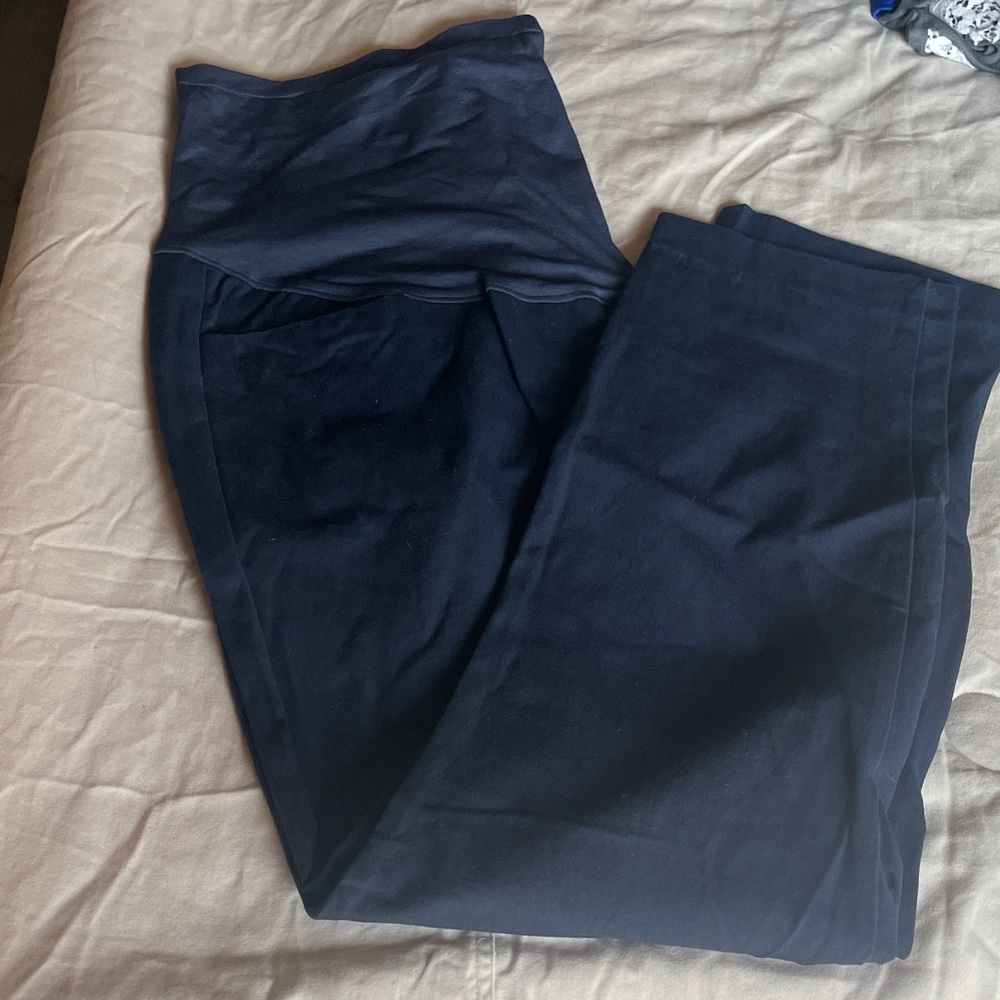 Old Navy maternity pixie dress pants full panel